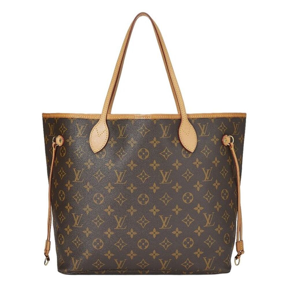 Louis Vuitton Brown Monogram Canvas Neverfull Mm (Authentic Pre-Loved) - Picture 1 of 6